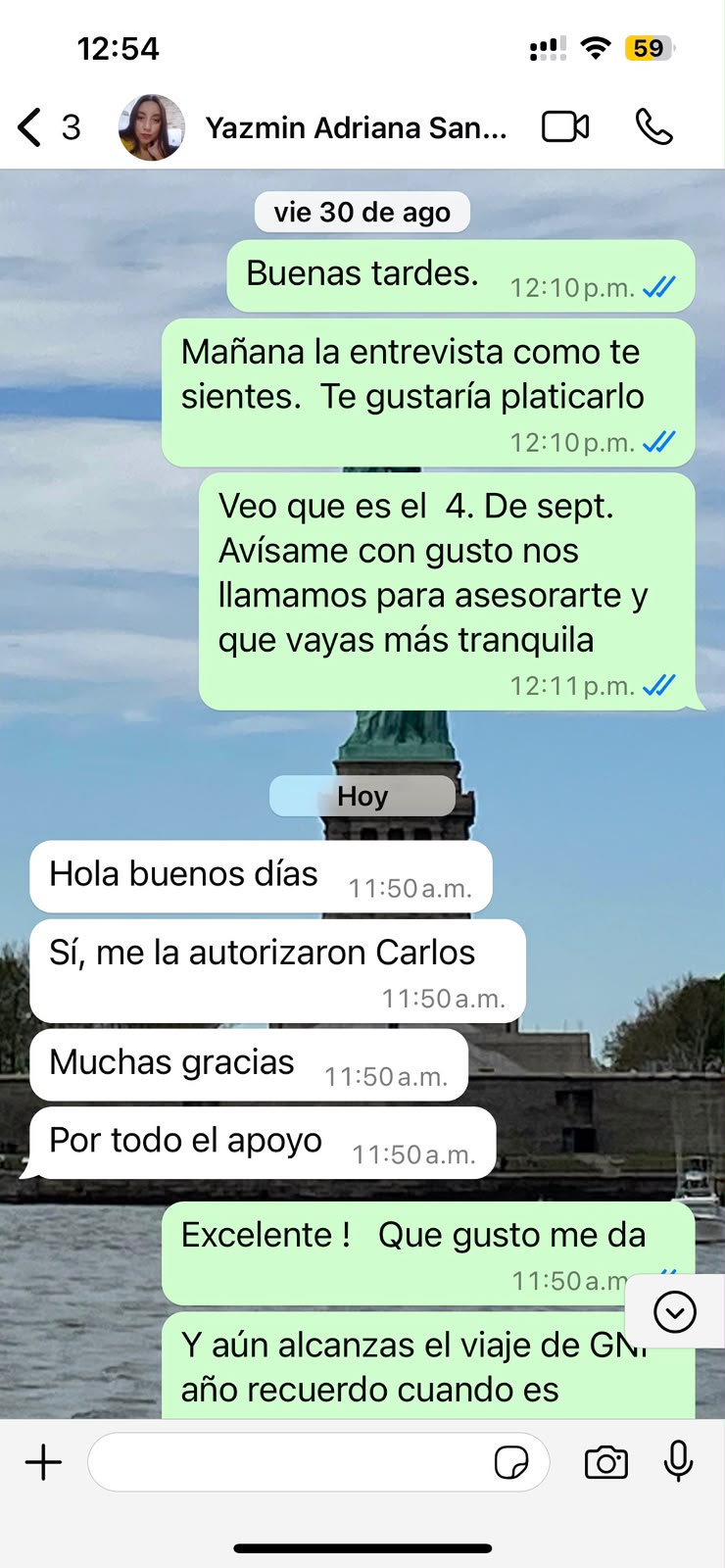 Vista previa del testimonio 1