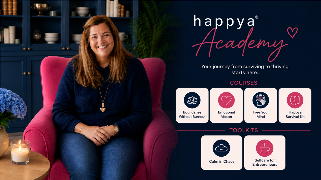 Happya Academy — your journey from surviving to thriving starts here