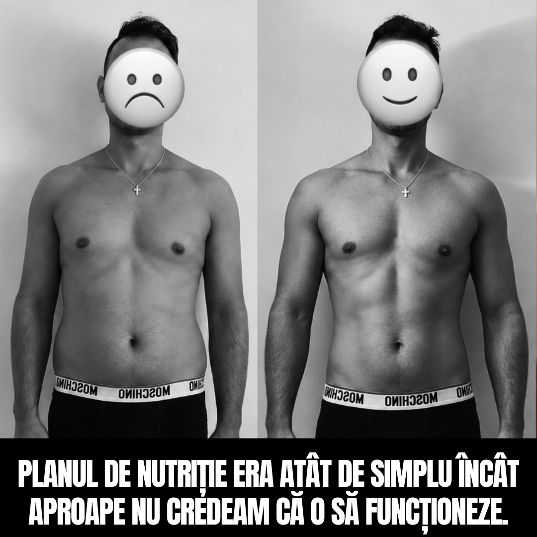Transformare Ștefan T. – înainte și după