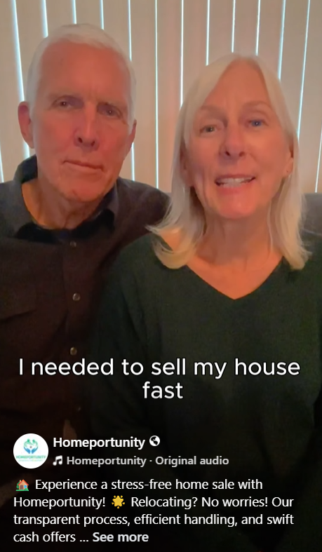 Happy sellers — Homeportunity testimonial