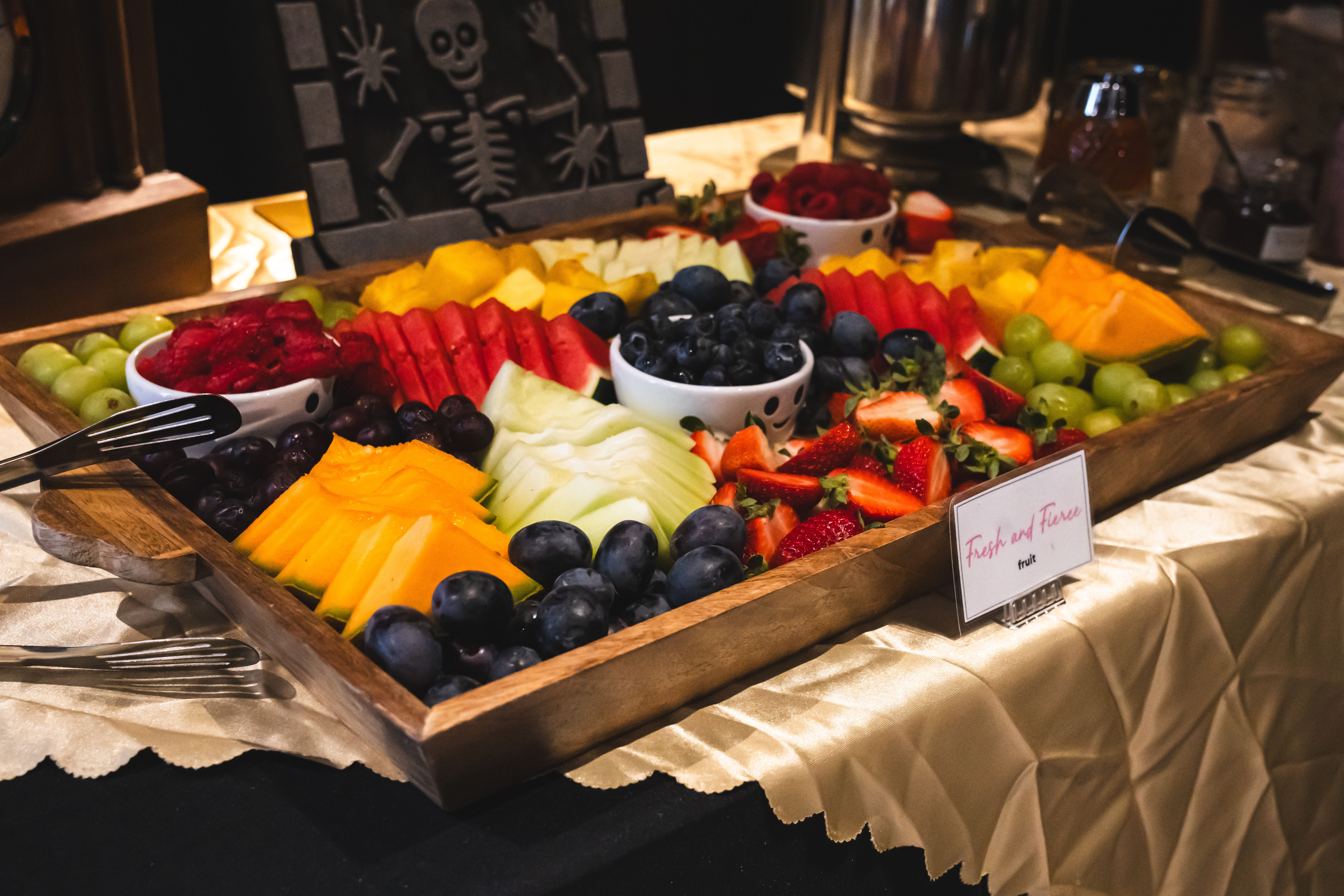 Viva Drag Brunch Vegas rotating buffet photograph