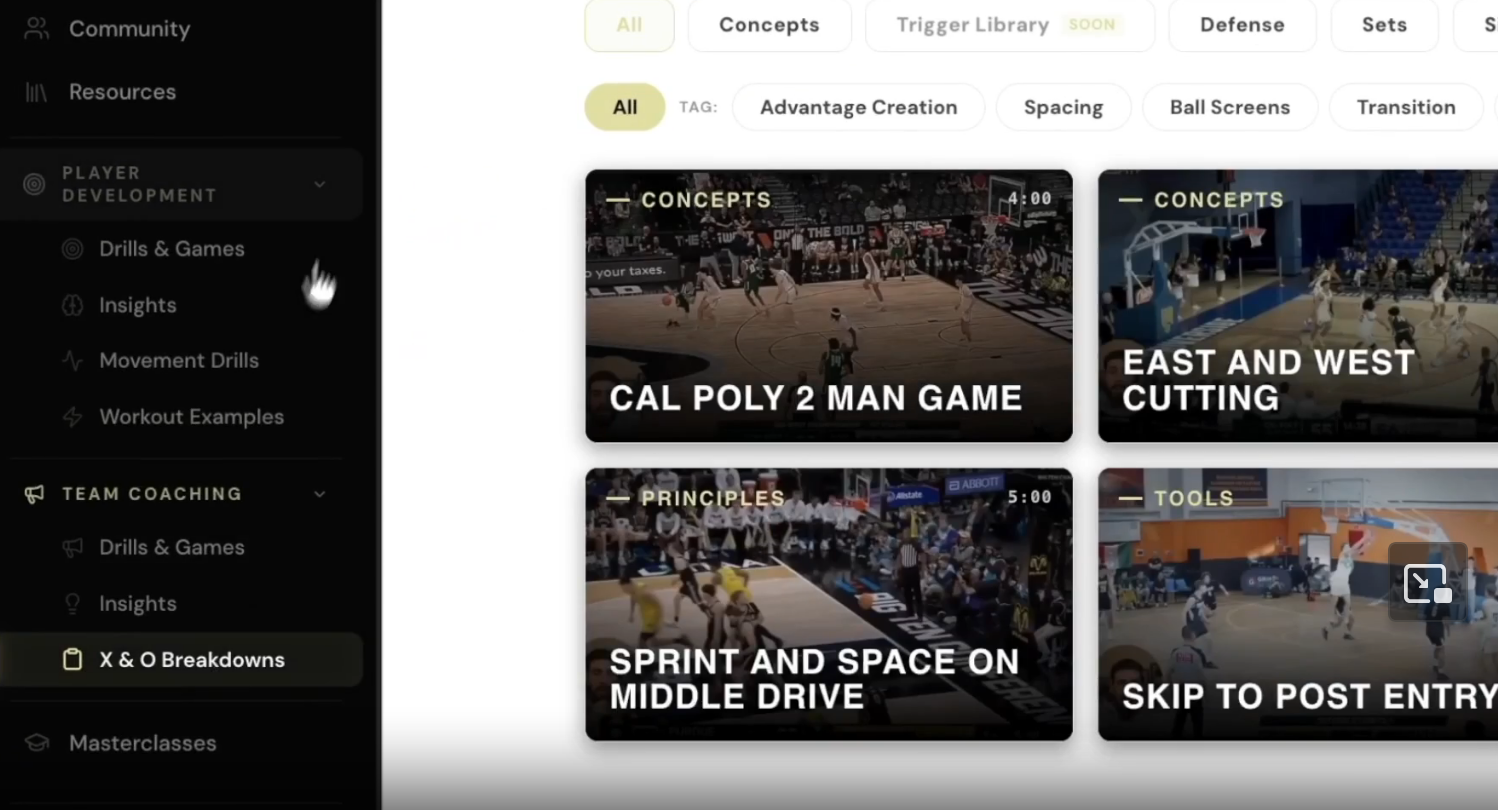 BAM Coaches Platform preview