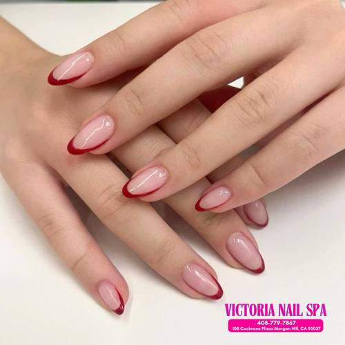 Ombre nails at Victoria Nail Spa