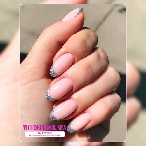 Pastel nail art Victoria Nail Spa Morgan Hill