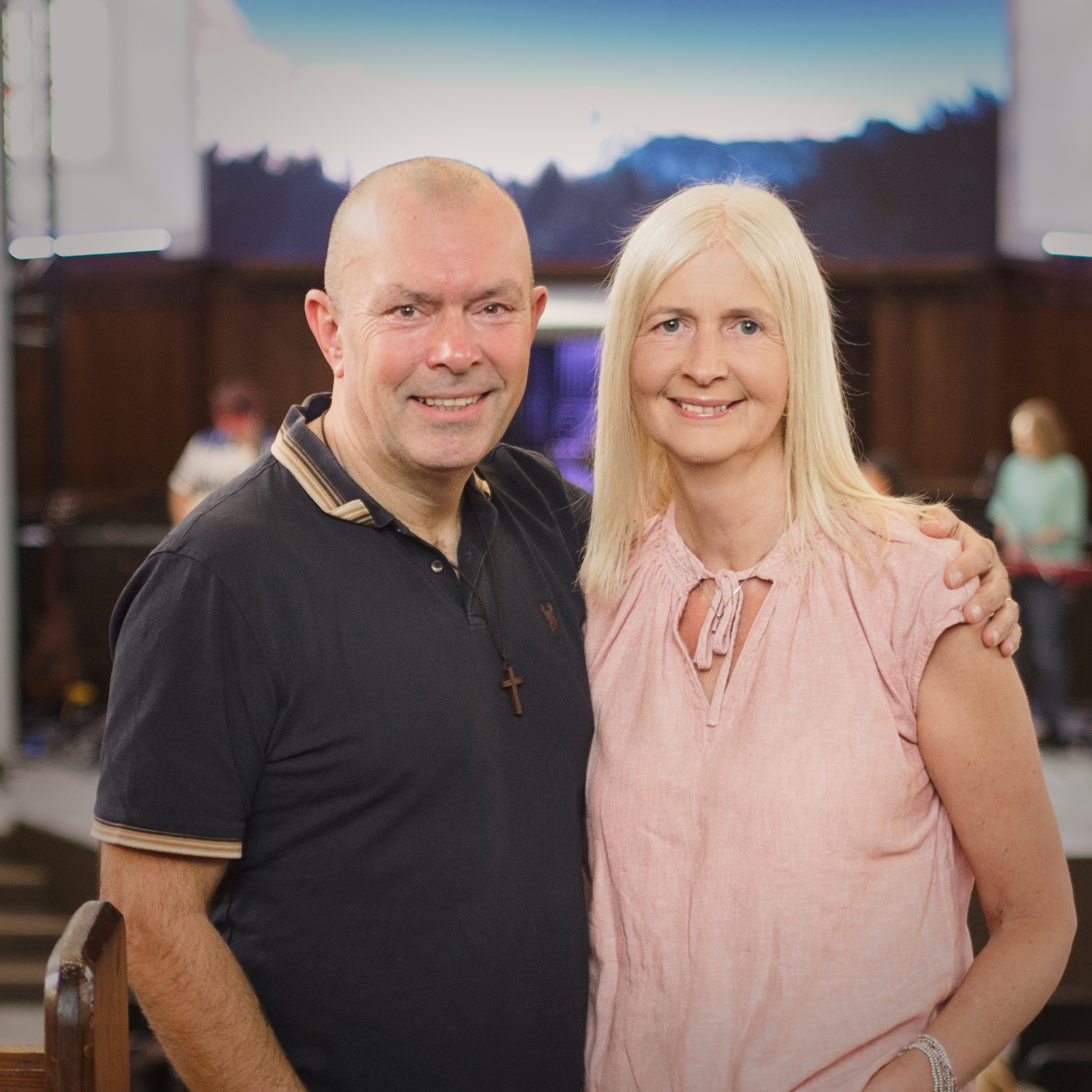 Campus pastors at Home Church Kilmarnock: Gordon and Alison