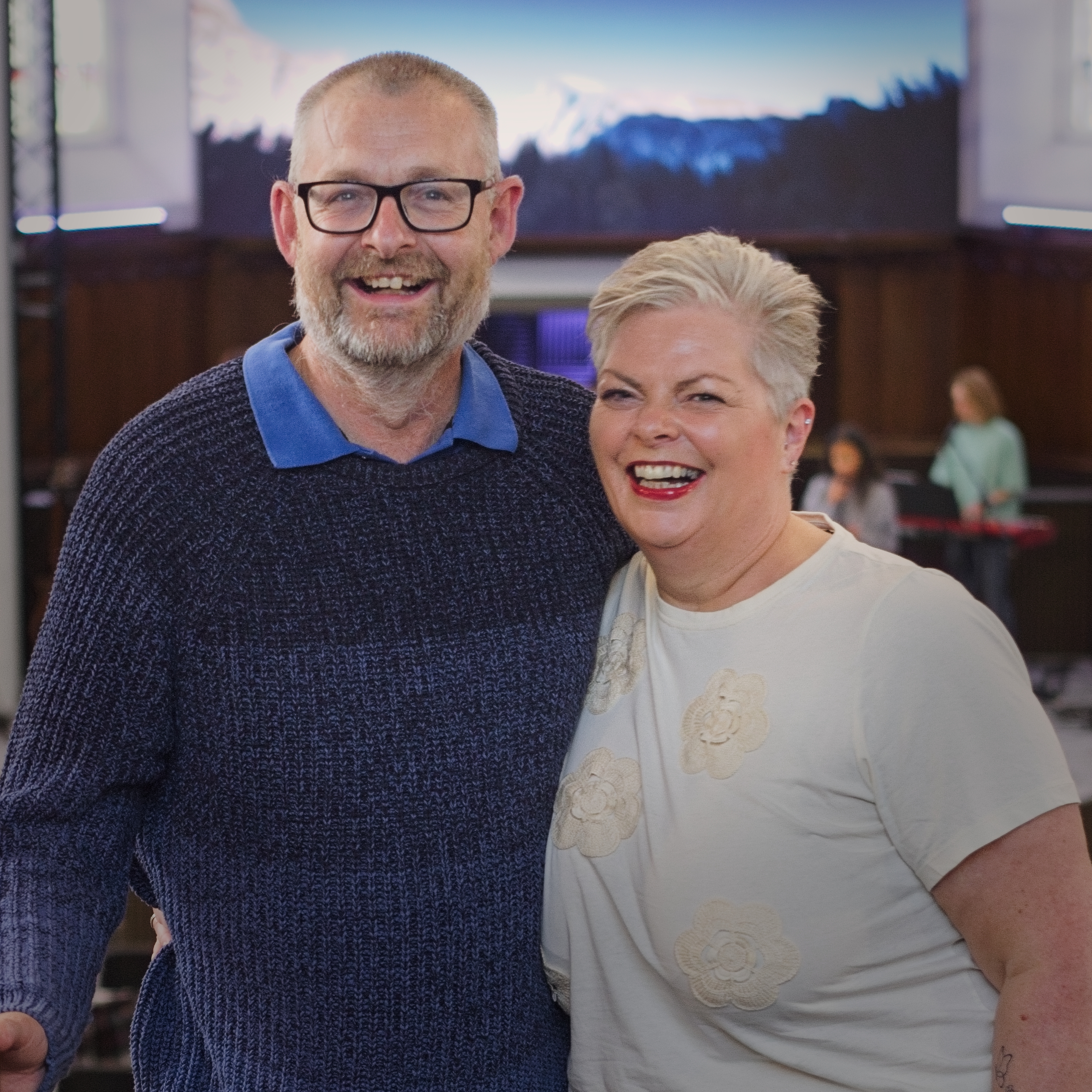 Campus pastors at Home Church Royston: Brian and Margo Abercrombie