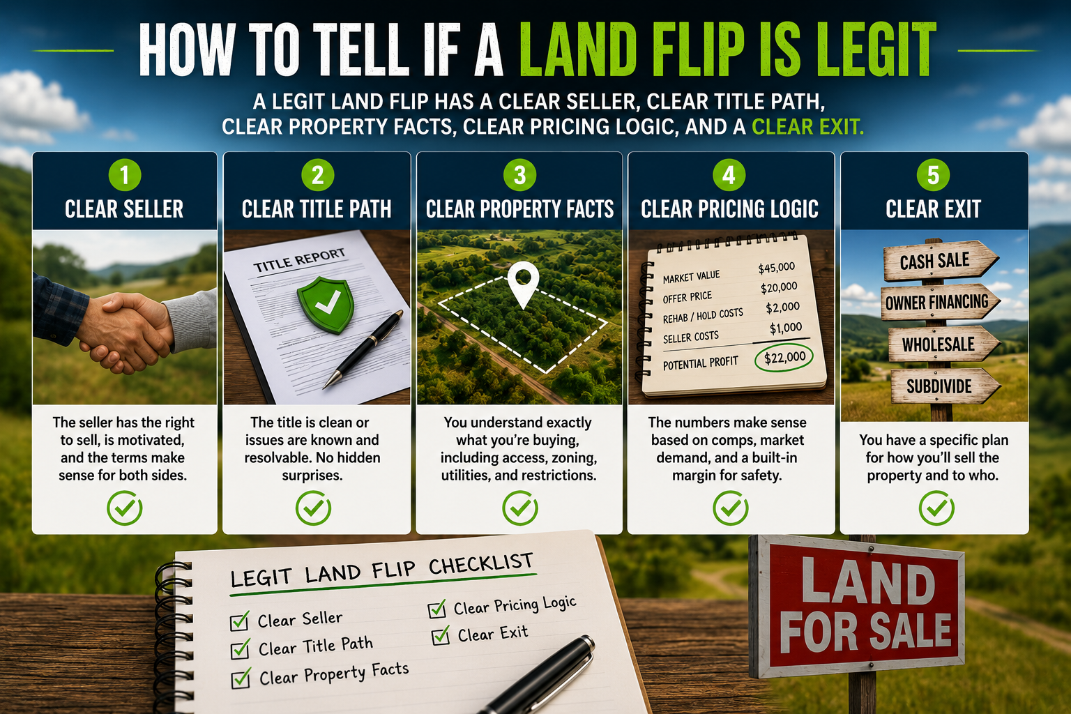 Is Land Flipping a Scam? Is Land Flipping a Scam?