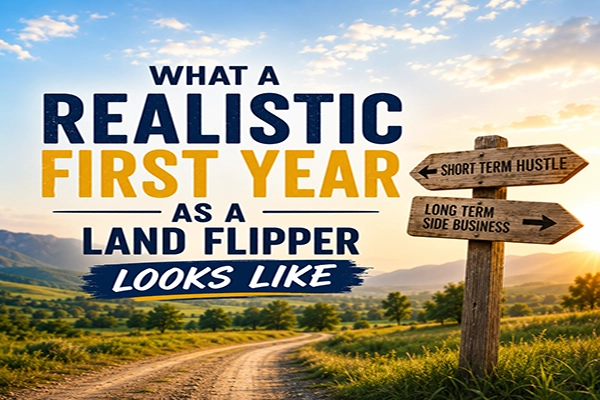 What the First Year of Land Flipping Looks Like