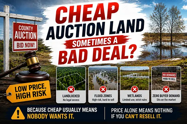 Buy and Flip Cheap Land at Auctions Buy and Flip Cheap Land at Auctions