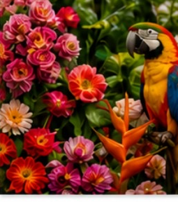 Fauna y flores
