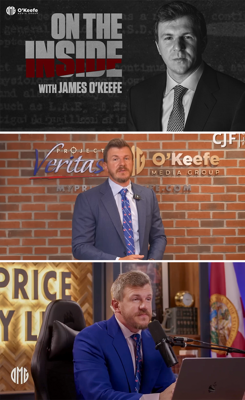 On the Inside with James O'Keefe cover art