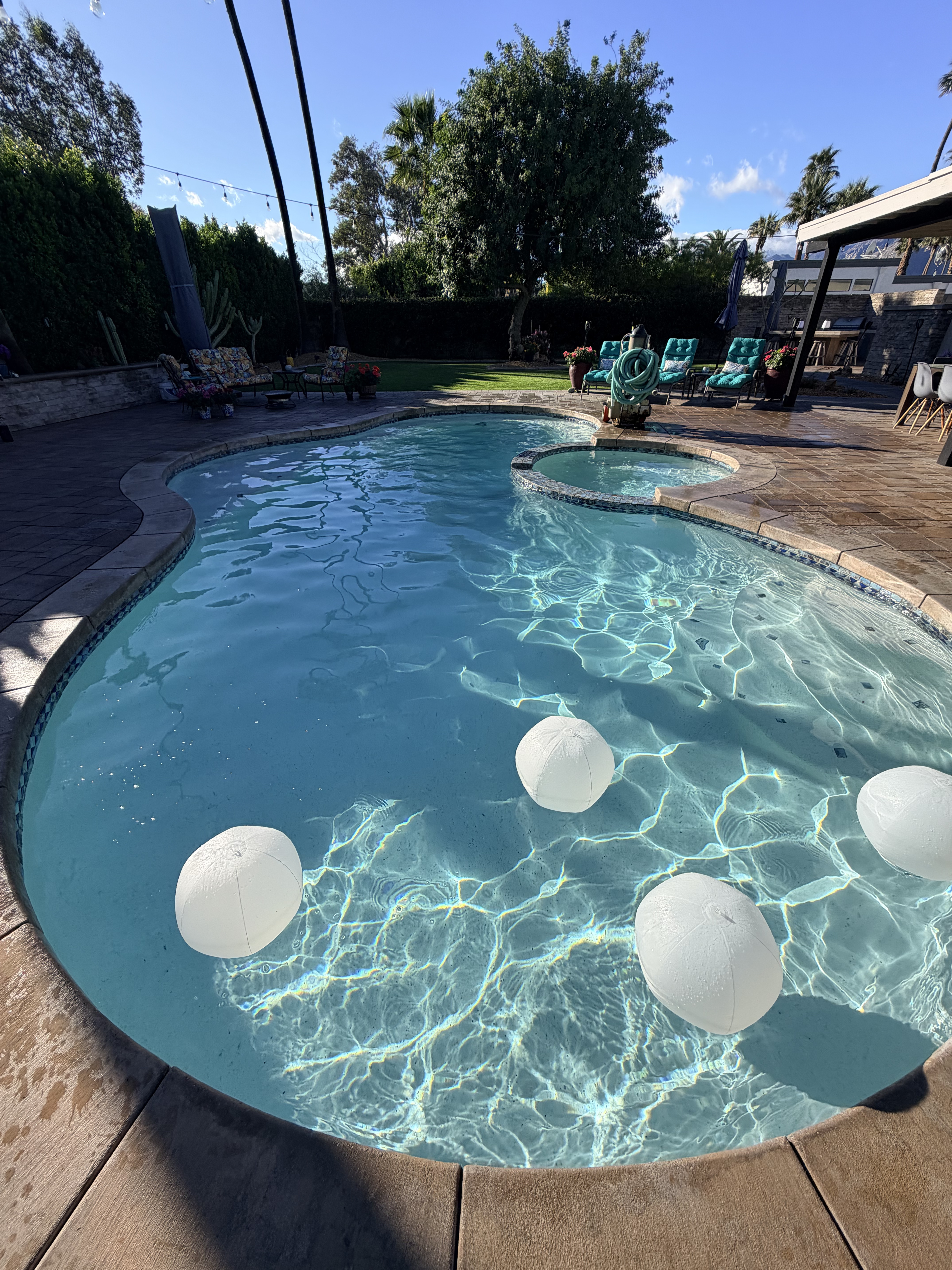 Crystal clear pool weekly service