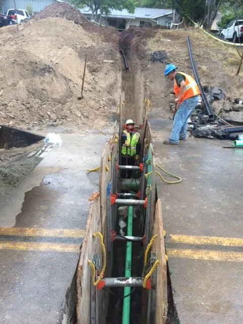 Joan Ramirez and the A&J Septic Services family team in Riverside, California