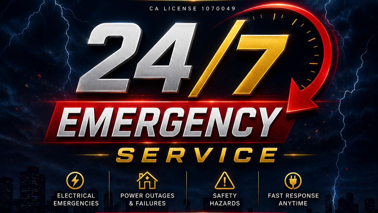 24/7 Emergency Electrical Service Sacramento