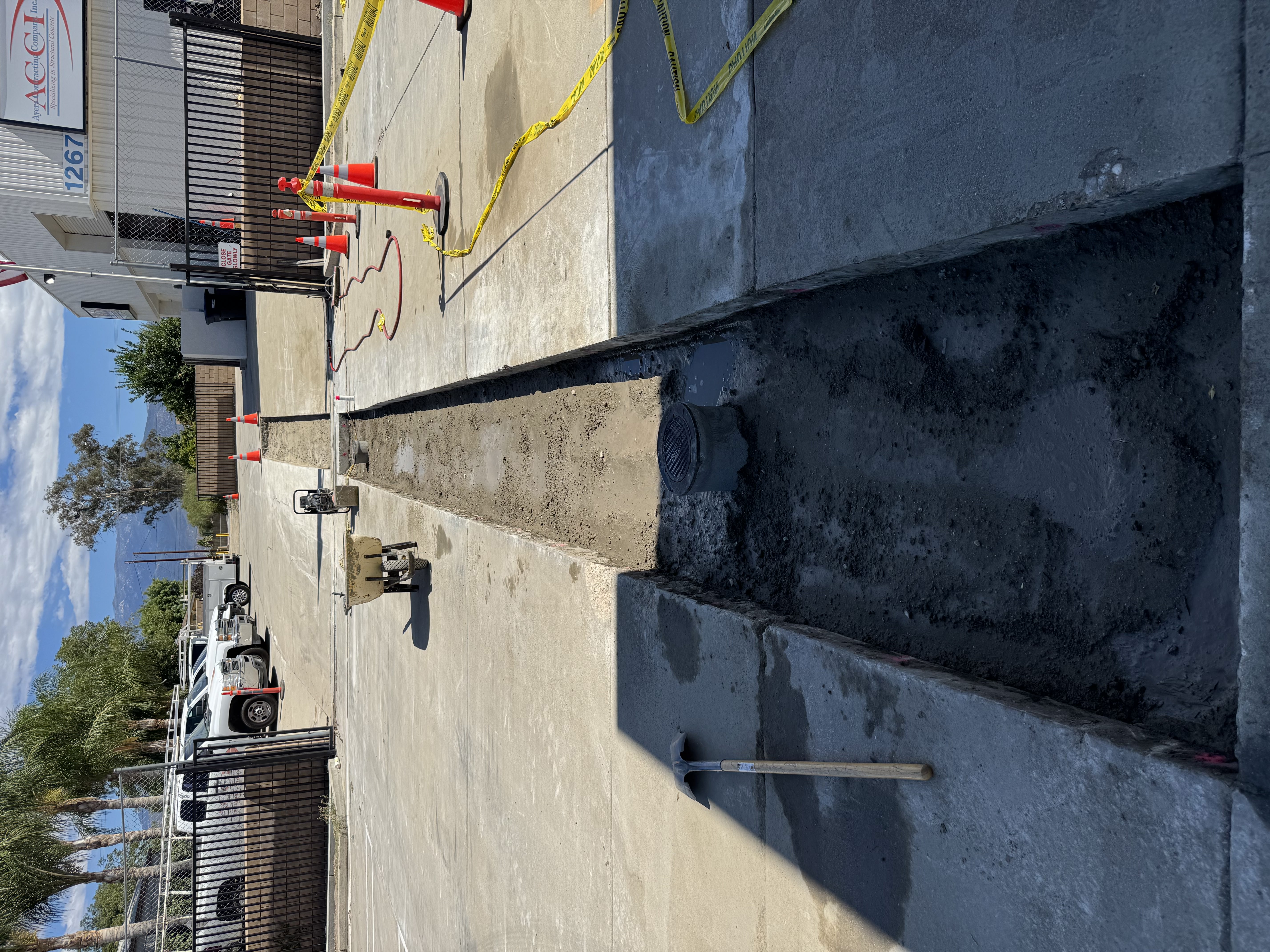 Demoed then Trenched — KHX Construction