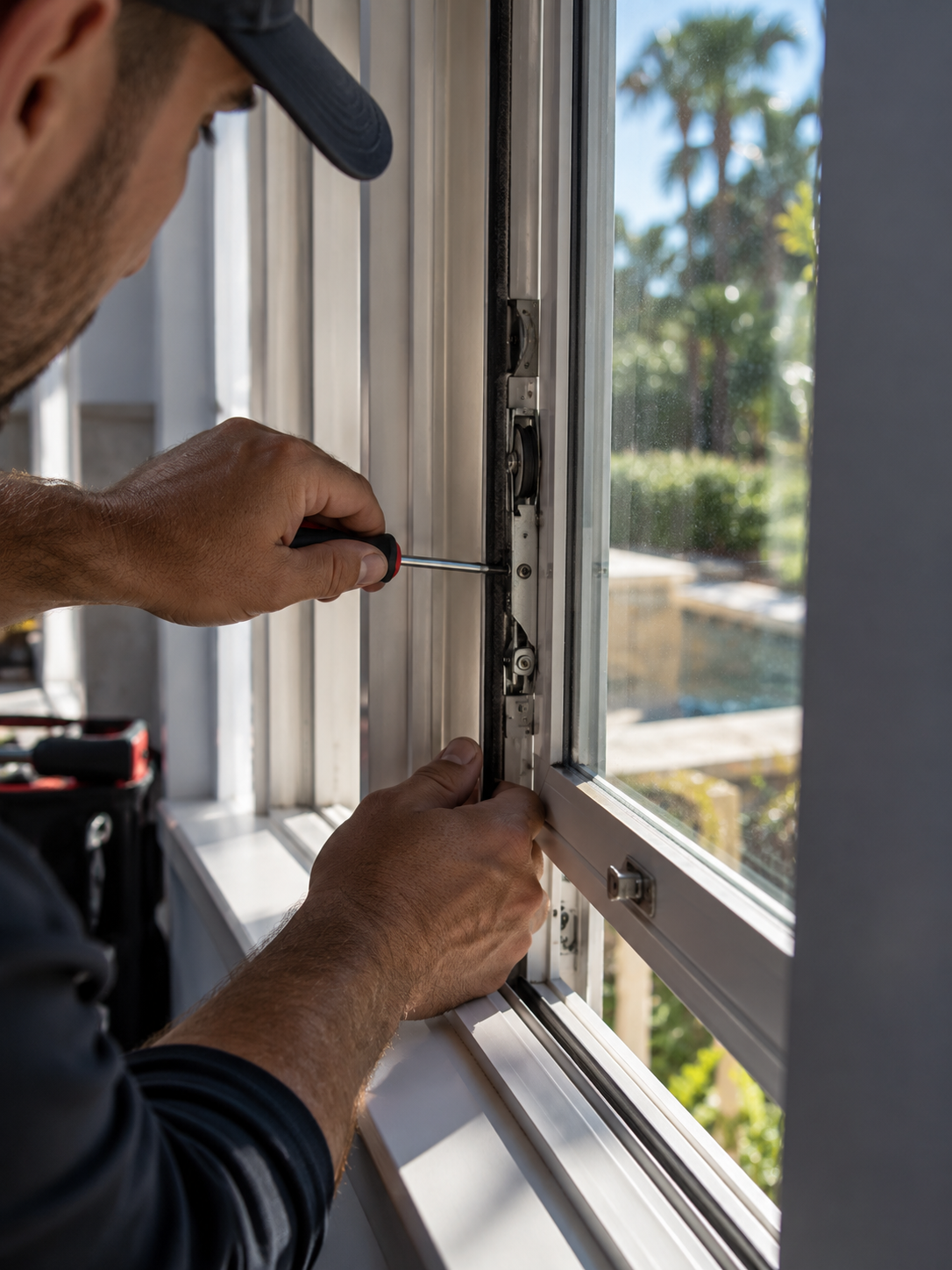 Window roller repair and replacement, Rocklin CA
