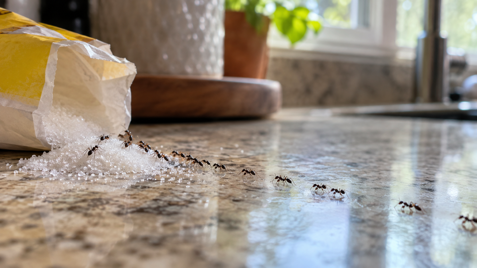 Ants found inside a West Palm Beach home — Empire Pest Defense