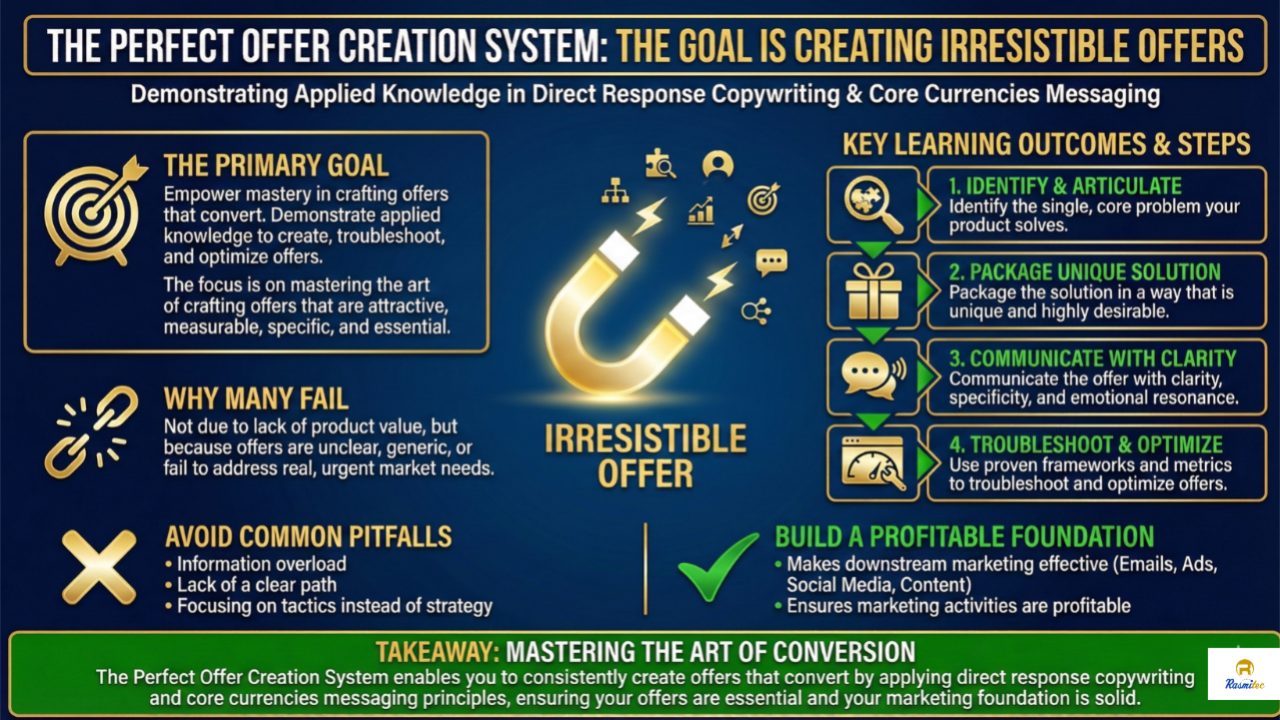 Perfect Offer Creation