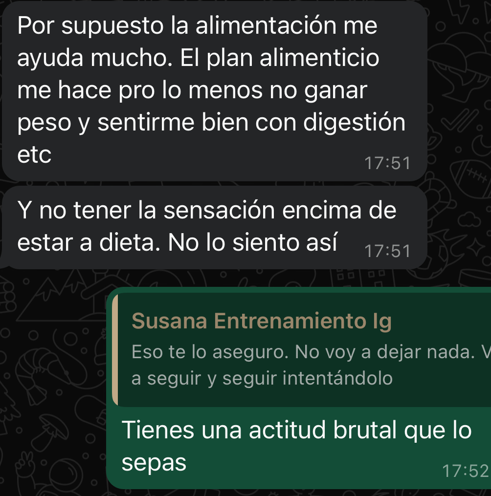 Conversación real con un cliente de ModificaFit 5