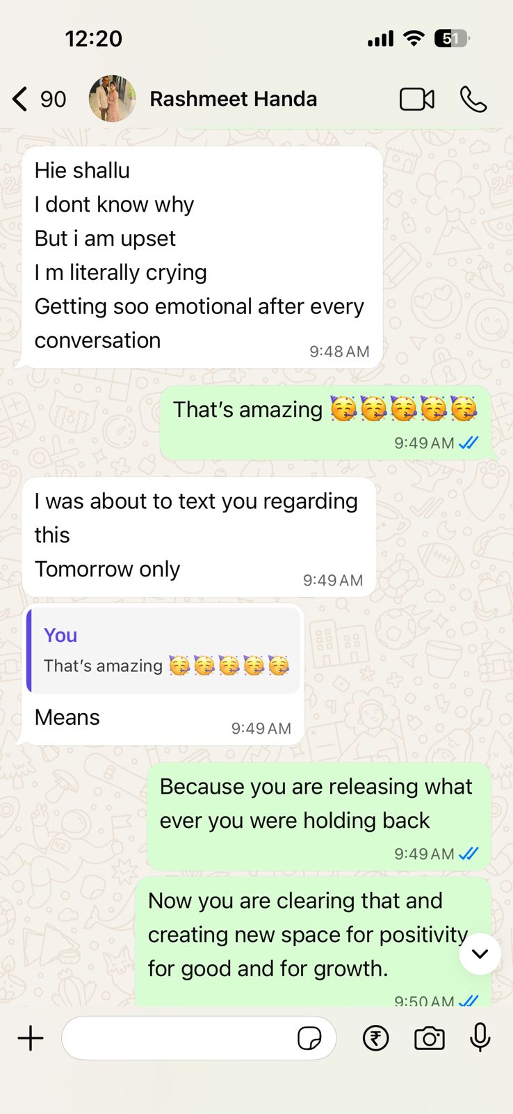Client session moment