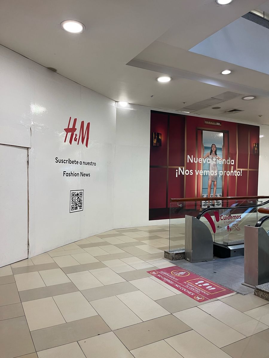 Cierre de obra de la nueva tienda H&M en Mall Plaza
