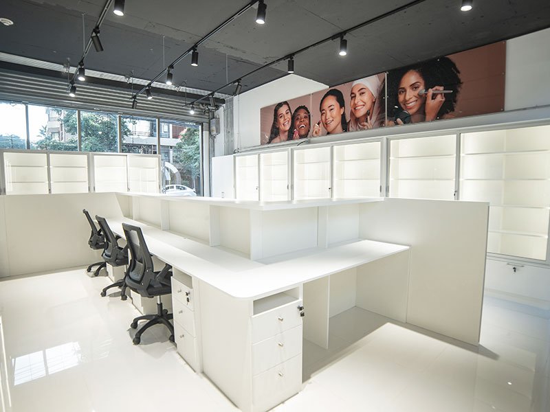 Zona de atención de Beauty Store