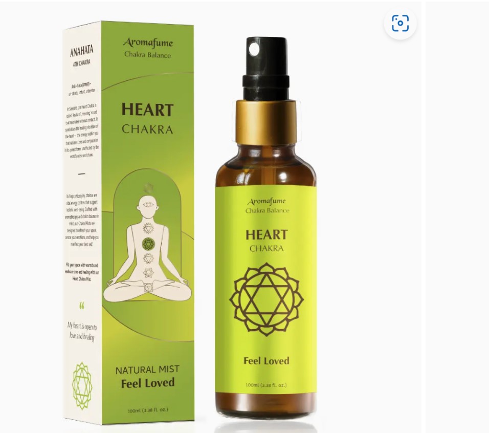 Heart Chakra Mist - Vanilla & Ylang Ylang