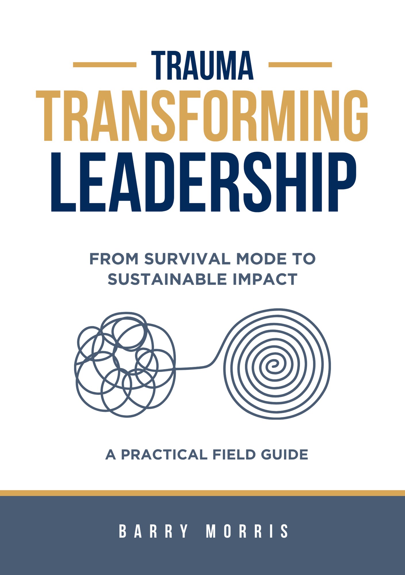Cover of Trauma Transforming Leadership by Barry Morris