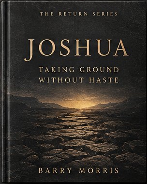 Joshua: Taking Ground Without Haste, cover