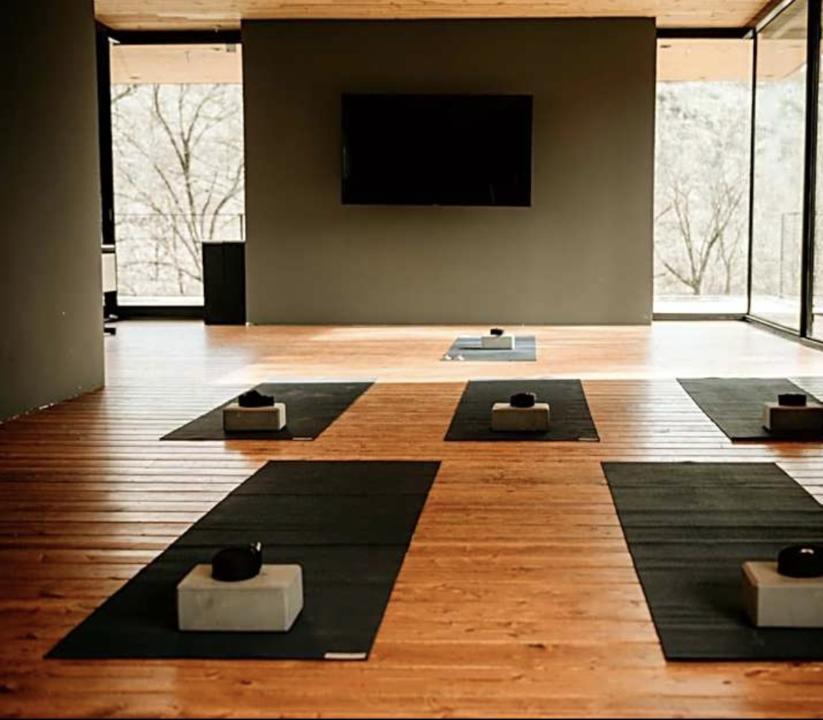 The yoga studio