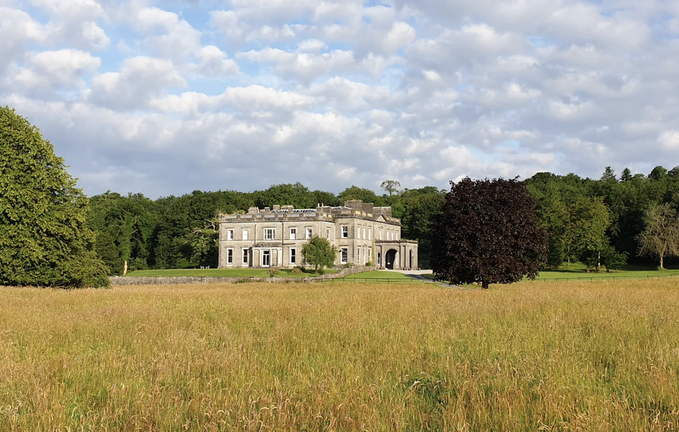 Temple House Estate wide exterior view
