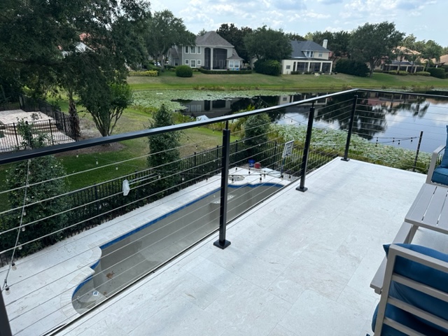 Railing Max glass railing project