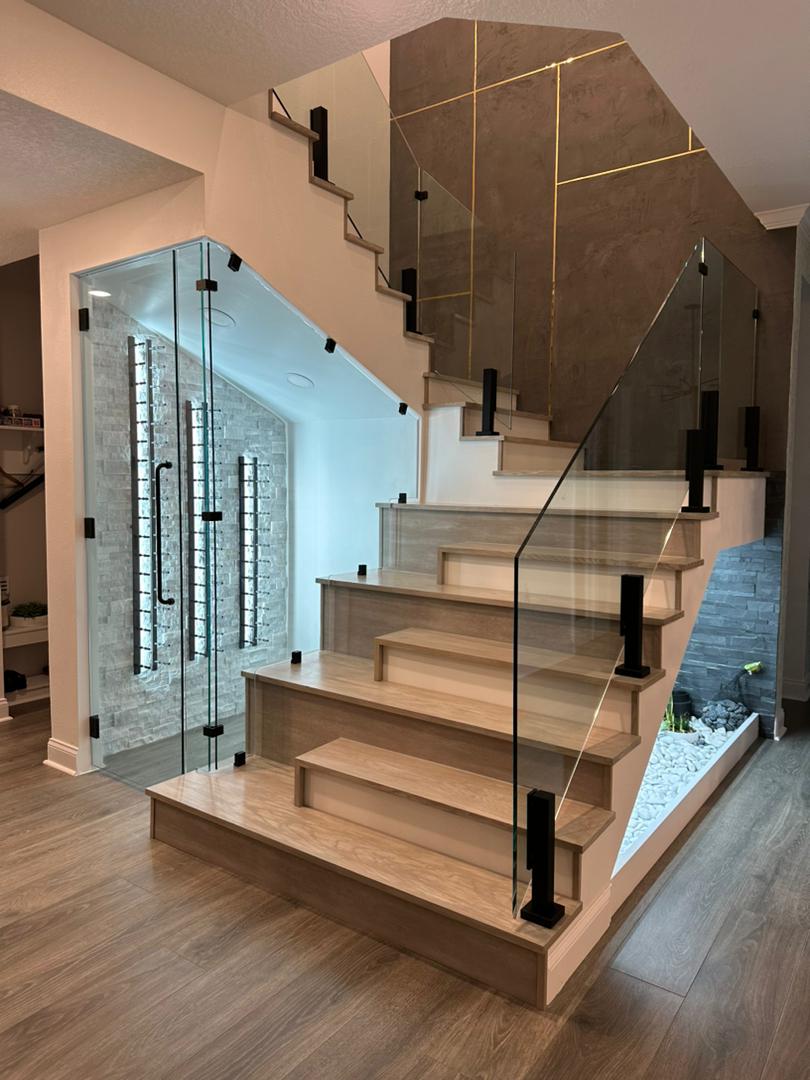 Wine Cellar Glass Florida - Railing Max