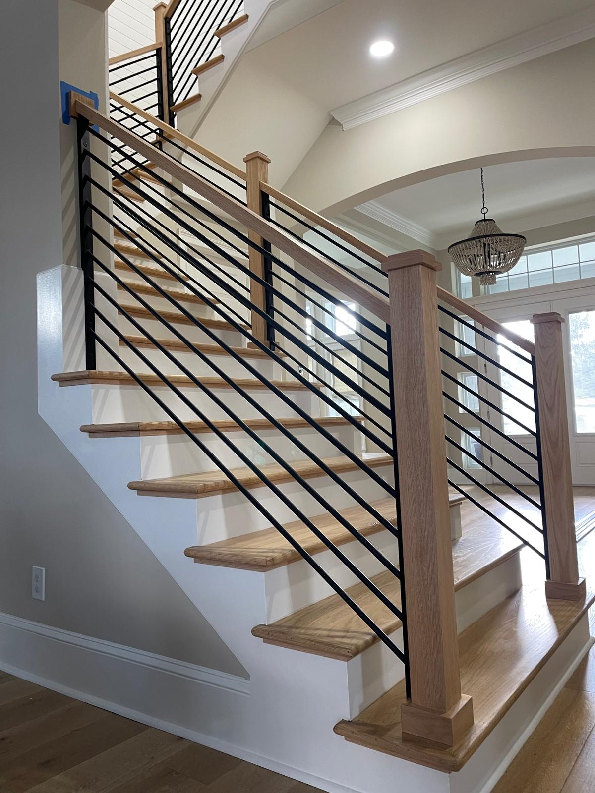 Custom architectural railing fabricated and installed in Florida by Railing Max