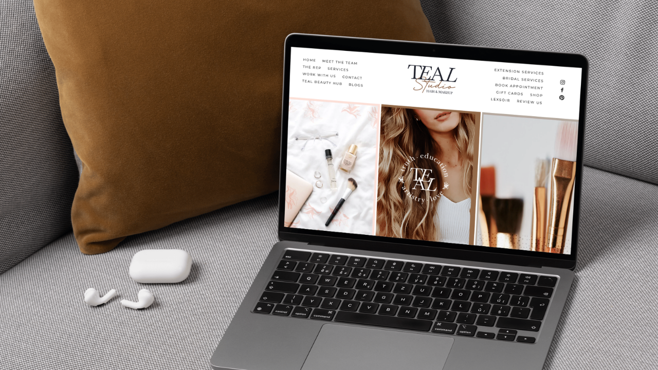 modern beauty brand website modern beauty brand website