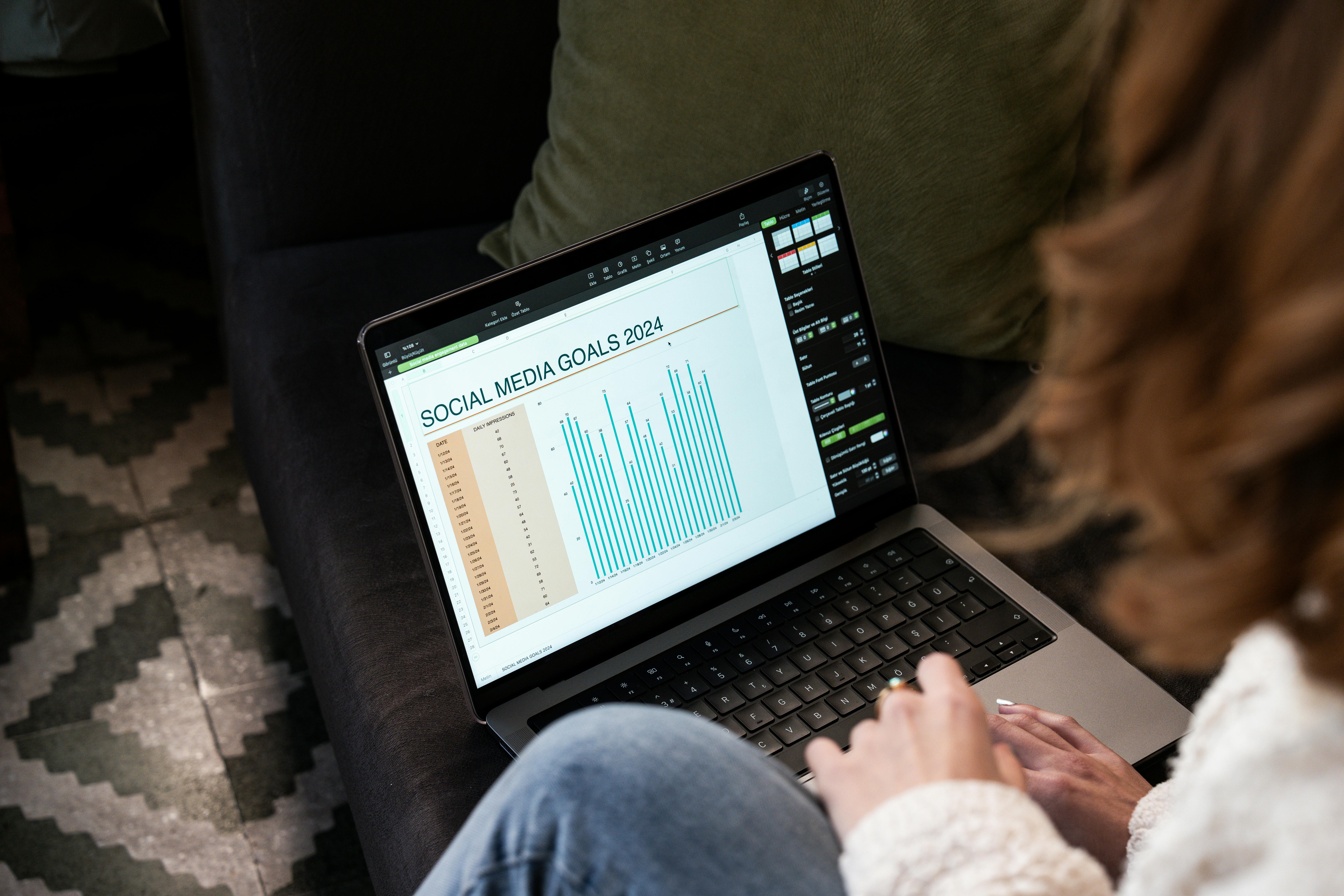 social media analytics laptop