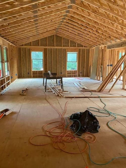 construction in Haleyville, AL