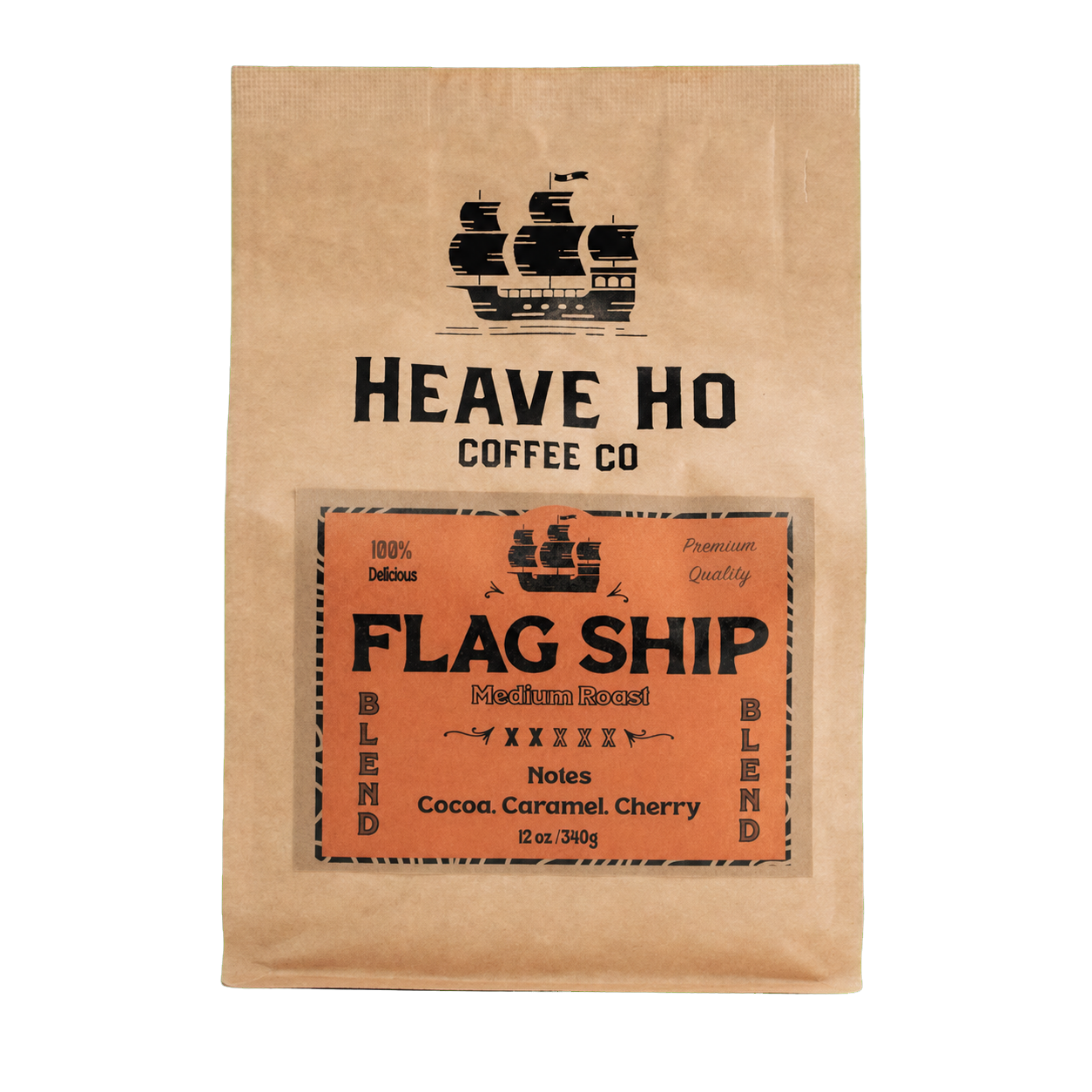 Heave Ho Flag Ship wholesale coffee bag