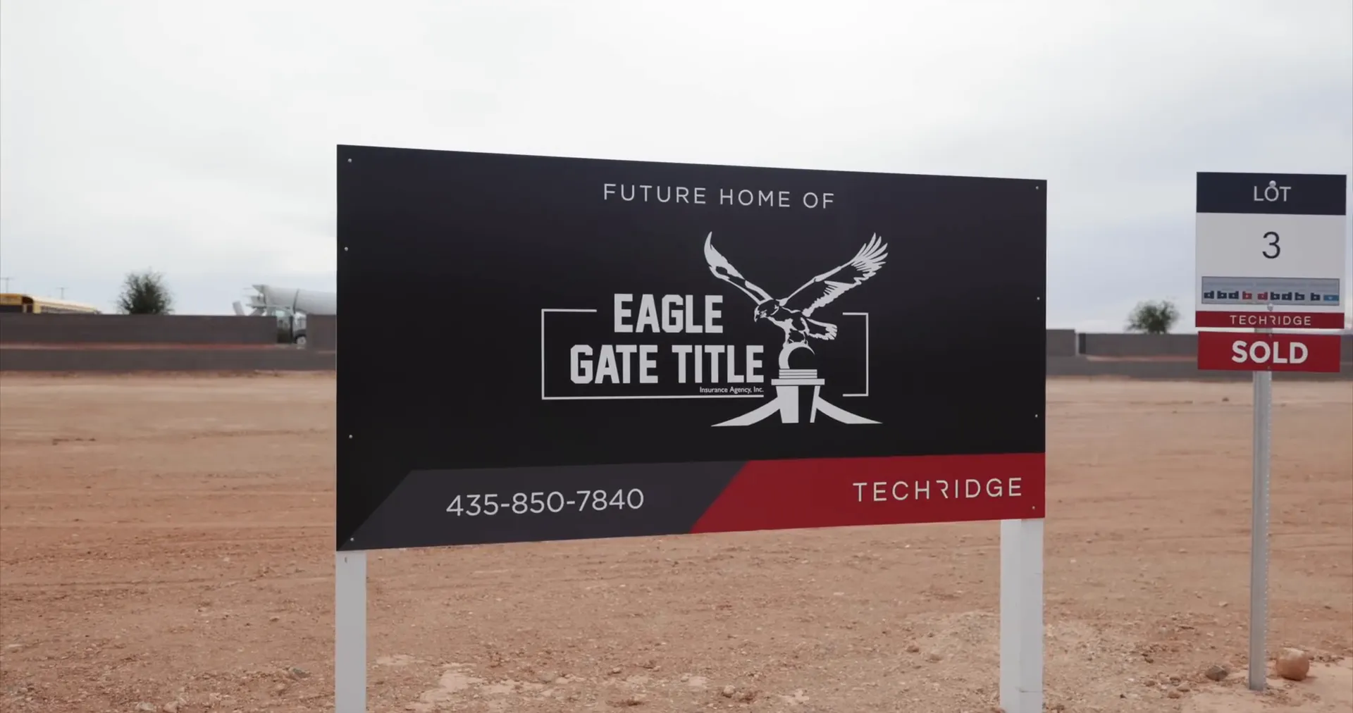 EagleGate Title building site at Tech Ridge