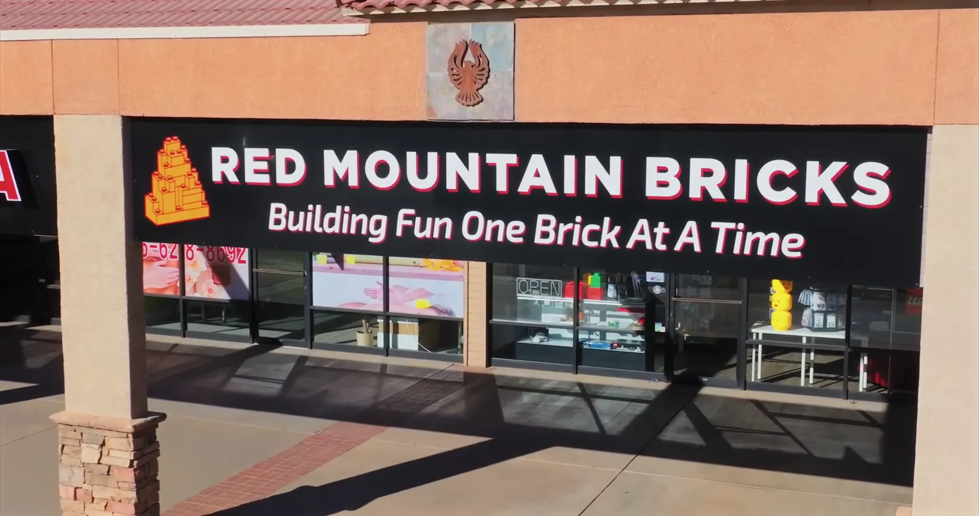 Red Mountain Bricks LEGO store interior
