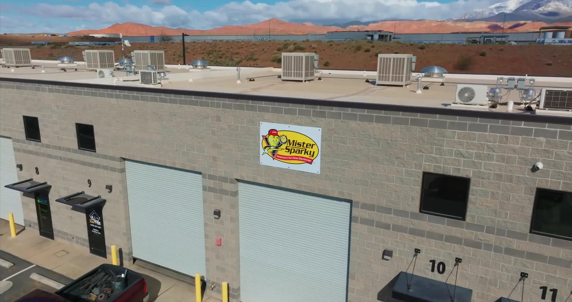 Mr. Sparky 247 residential electric services storefront