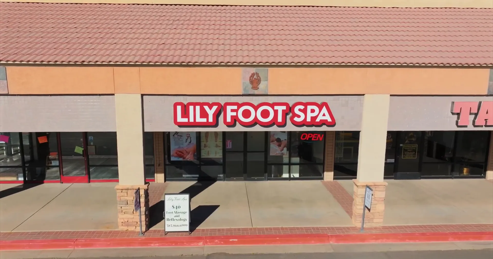 Lily Foot Spa treatment room