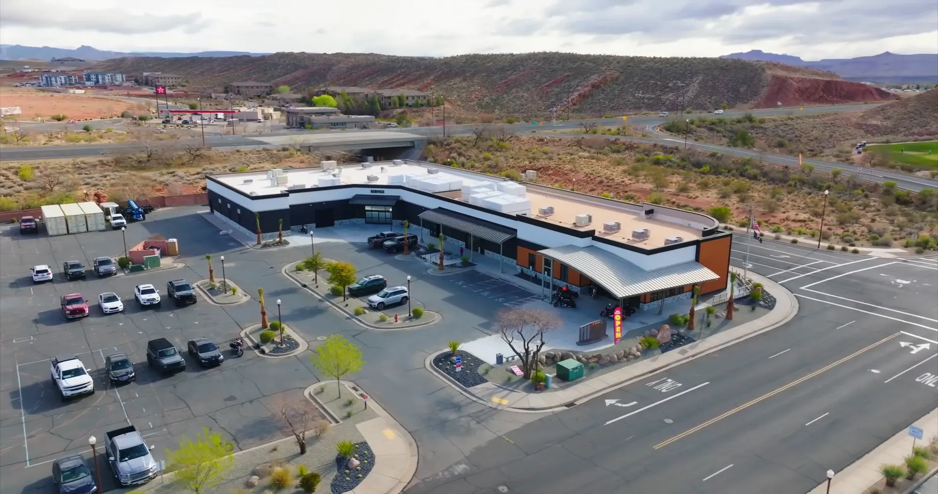 Newly remodeled Harley-Davidson dealership at Exit 16