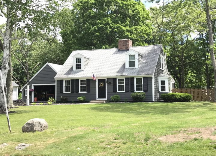 Exact Exterior - roofing contractor - finished house roofing = project