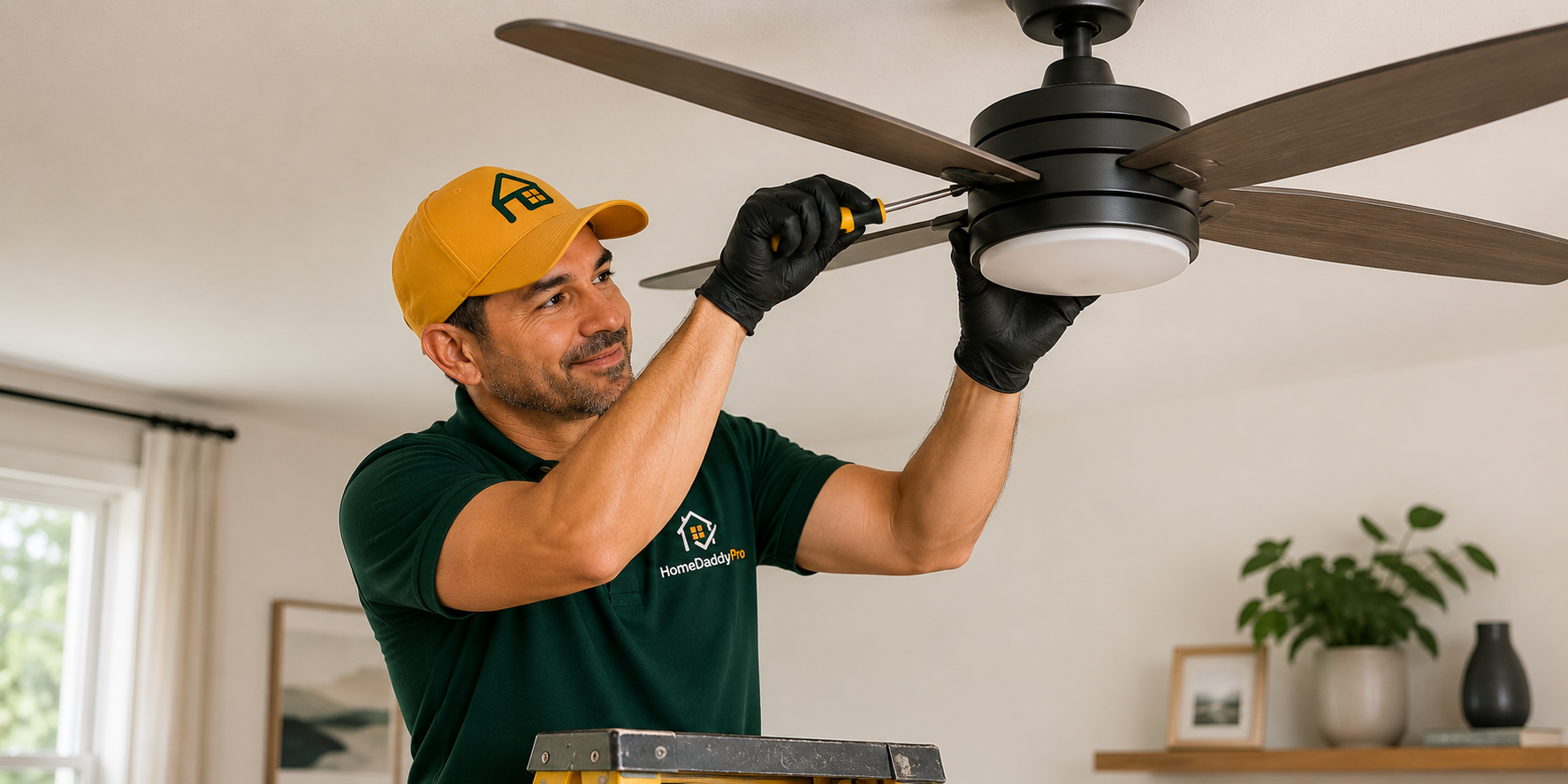 Your dedicated HomeDaddy handyman at work