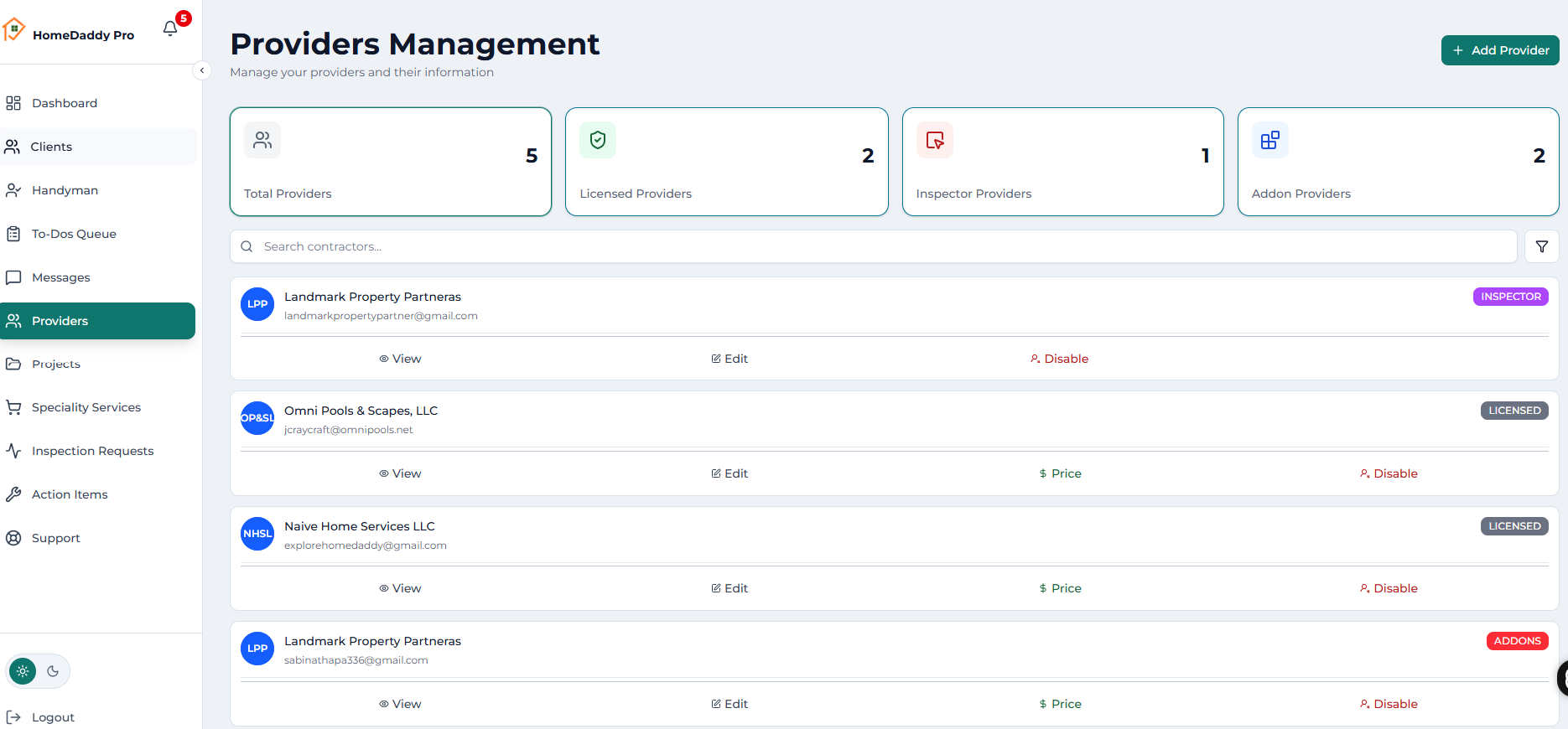 Your circle of trust mockup