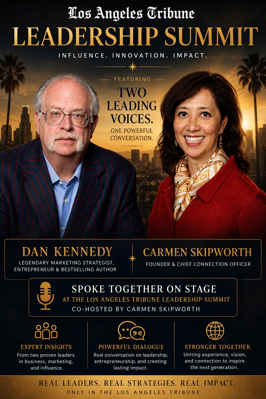 Carmen Skipworth and Dan Kennedy