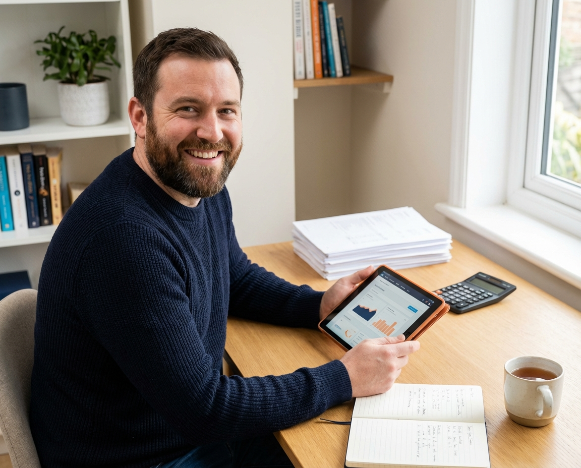 Ben Kennell providing monthly bookkeeping service to small businesses in Ipswich Suffolk
