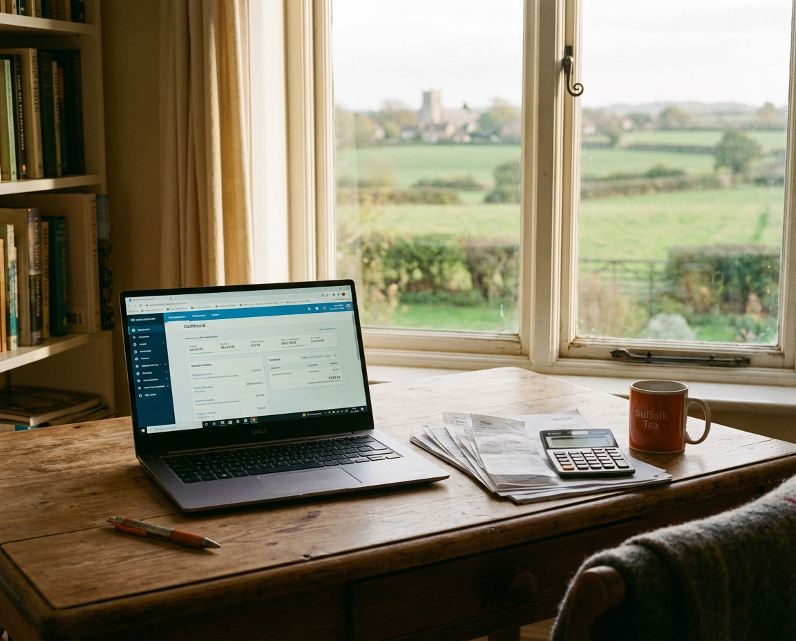 Ben Kennell providing small business bookkeeping services in Ipswich, Suffolk