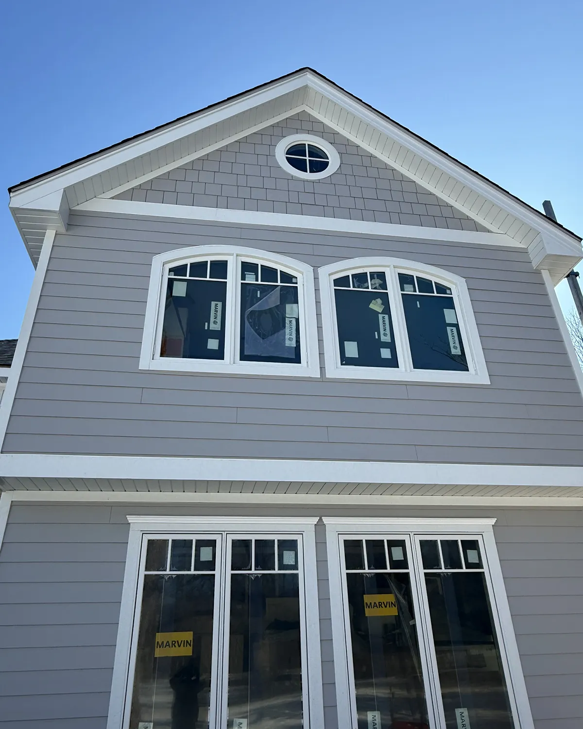 Roof replacement and exterior remodel